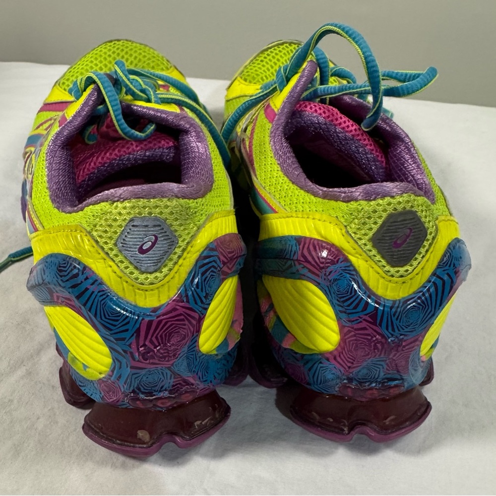 ASICS Women's running Athletic Shoes T693N bright size 9‎ - Picture 4 of 6